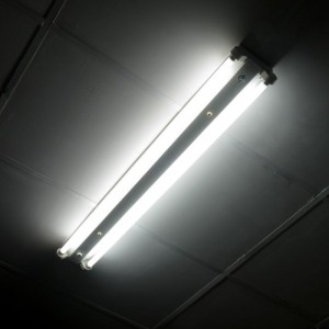 Plafoniera LED doppia per tubi T8 120cm IP20 in alluminio V-TAC VT-12021 - foto 2