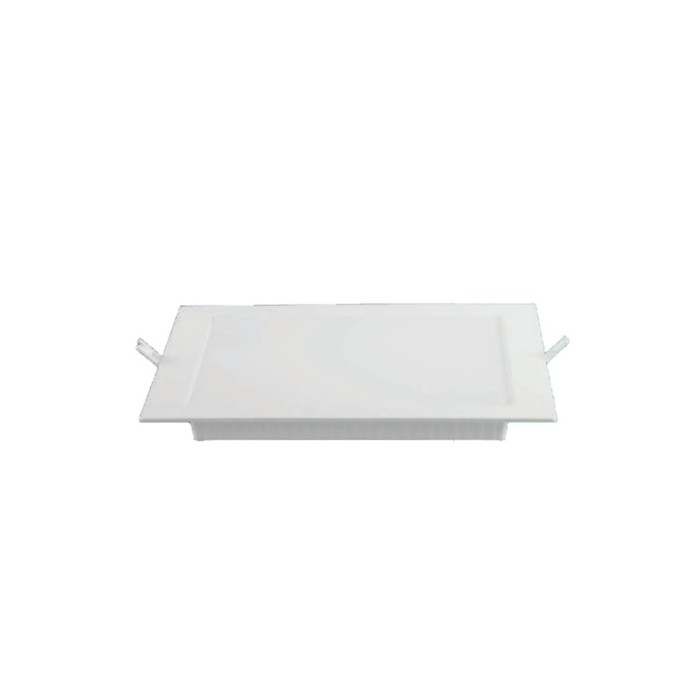 Mini Pannello LED 12W Quadrato da Incasso Bianco Caldo 3000K V-TAC VT-61012
