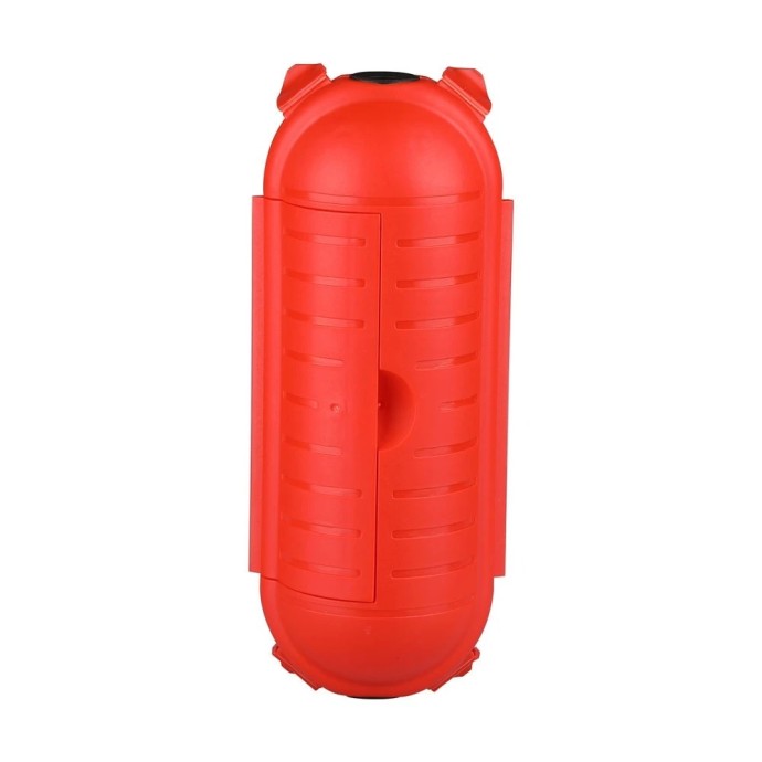Scatola Stagna per Prese e Prolunghe IP44 Nero e Rosso V-TAC VT-1124-3