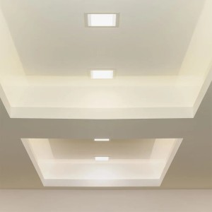 Mini Pannello LED 6W Quadrato da Incasso CCT 3000K 4000K 6500K Bianco V-TAC VT-61006CCT - foto 3