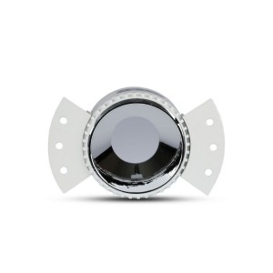 Portafaretto LED da incasso rotondo GU10 bianco e cromato V-TAC VT-889 - foto 8