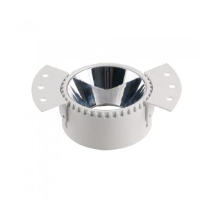 Portafaretto LED da incasso rotondo GU10 bianco e cromato V-TAC VT-889 - foto 11