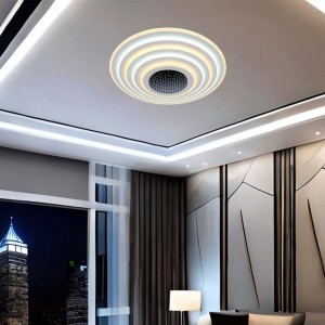 Lampadario LED a plafone 125W dimmerabile CCT 3000K-6000K con telecomando V-TAC VT-7961 - foto 2