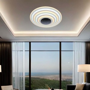 Lampadario LED a plafone 125W dimmerabile CCT 3000K-6000K con telecomando V-TAC VT-7961 - foto 3