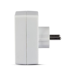Adattatore multipresa 4 prese 2300W spina Schuko bianco V-TAC VT-1054 - foto 6