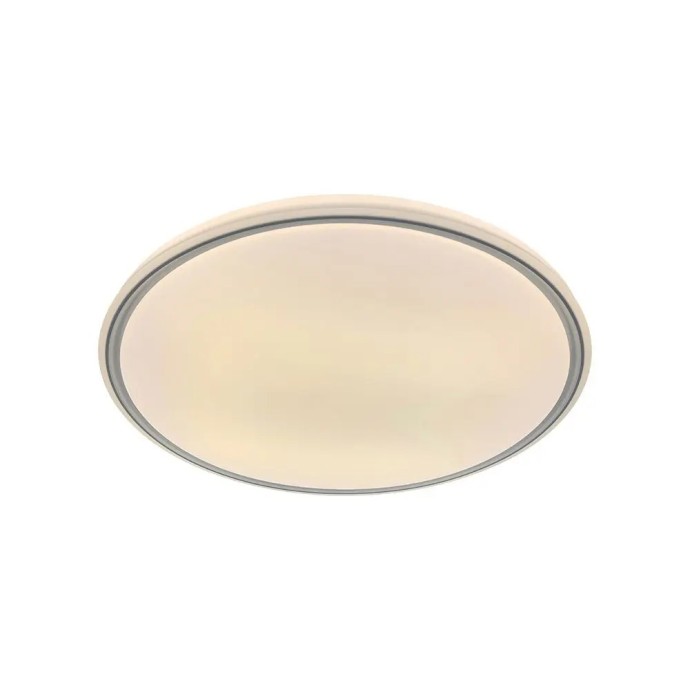 Plafoniera LED 60W Rotonda Grigia CCT 3000K-6500K con Telecomando V-TAC VT-85033
