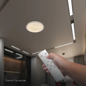 Plafoniera LED 60W Rotonda Grigia CCT 3000K-6500K con Telecomando V-TAC VT-85033 - foto 6