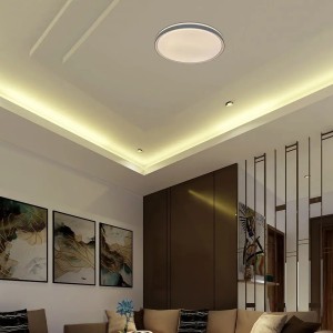 Lampadario LED 60W CCT 3000K-6500K Grigio con Telecomando V-TAC VT-85031 - foto 3