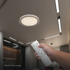 Plafoniera LED 60W rotonda CCT 3000K-6500K dimmerabile con telecomando V-TAC VT-85030 - foto 3