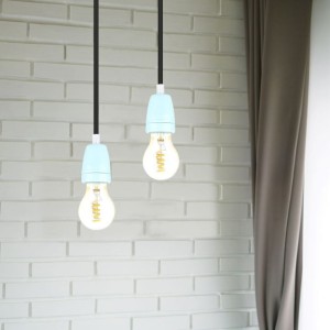 Portalampada E27 in porcellana blu max 60W IP20 V-TAC VT-799-BL - foto 5