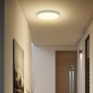 Plafoniera LED rotonda 24W 4000K con sensore microonde e telecomando V-TAC VT-8624S - foto 2