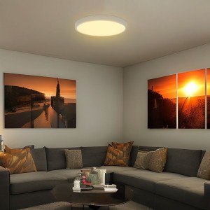 Plafoniera LED rotonda 24W 4000K con sensore microonde e telecomando V-TAC VT-8624S - foto 3