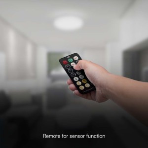 Plafoniera LED rotonda 24W 4000K con sensore microonde e telecomando V-TAC VT-8624S - foto 8