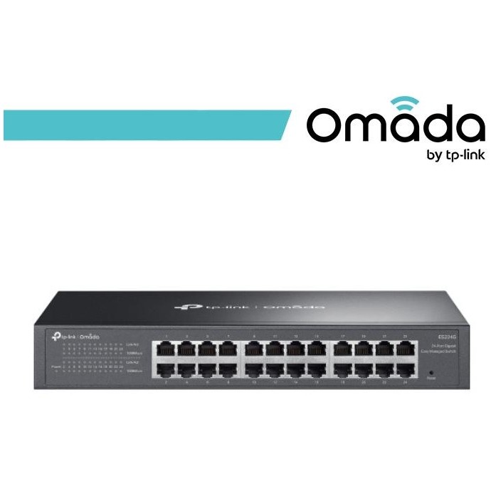Omada 24-Port Gigabit Easy Managed Switch - ES224G