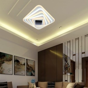 Plafoniera LED 150W Quadrata CCT 3000K 4000K 6500K Dimmerabile Telecomando V-TAC VT-7959 - foto 2