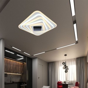 Plafoniera LED 150W Quadrata CCT 3000K 4000K 6500K Dimmerabile Telecomando V-TAC VT-7959 - foto 3