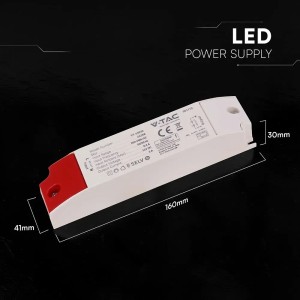 Alimentatore LED 12V 36W 3A IP44 in plastica bianca V-TAC VT-13035 - foto 2