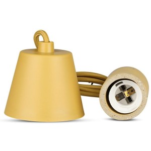 Lampadario a Sospensione in Calcestruzzo E27 Max 60W Beige IP20 V-TAC VT-7668-BE - foto 7