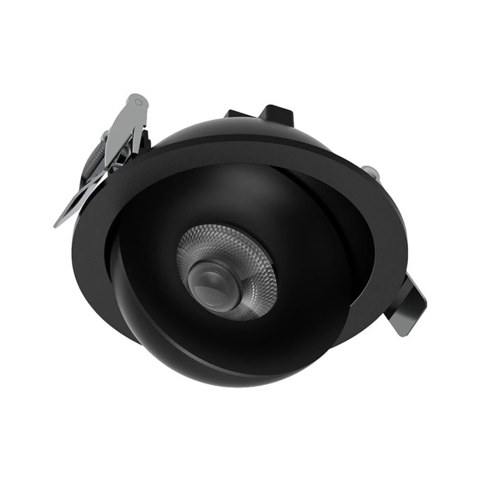 Faro da incasso LED COB 18W CCT 3in1 nero IP44 V-TAC VT-110017CCT