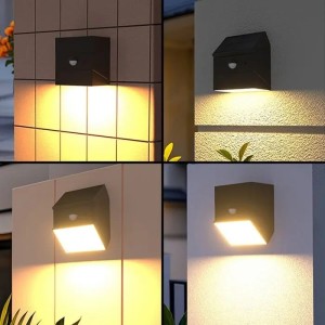 Applique LED Solare 2,5W CCT 3000K 4000K 6000K IP65 Sensore PIR V-TAC VT-11025CCT - foto 2