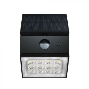 Applique LED Solare 2,5W CCT 3000K 4000K 6000K IP65 Sensore PIR V-TAC VT-11025CCT - foto 18