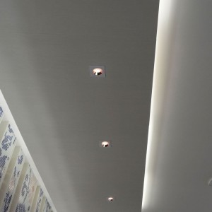 Portafaretto LED da incasso quadrato GU10 GU5.3 gesso bianco oro rosa V-TAC VT-866-GSQ - foto 6
