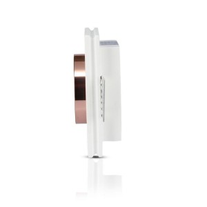 Portafaretto LED da incasso quadrato GU10 GU5.3 gesso bianco oro rosa V-TAC VT-866-GSQ - foto 7