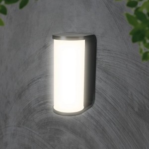 Applique LED da esterno 12W CCT 3000K 4000K 6000K IP65 nera cilindrica V-TAC VT-9112CCT - foto 6