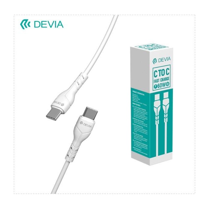 Cavo da C a C 60 Watt  lunghezza 1 metro ricambio espositore Kintone