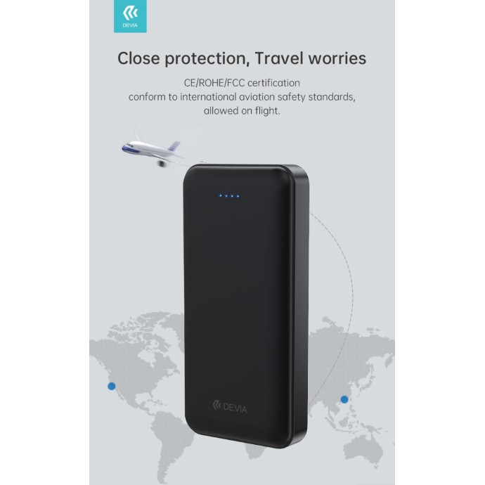 Power Bank Guardian 20.000 mAh 2 Uscite 5 volt 2.1A. Nero Power Bank Guardian 20.000 mAh 2 Uscite 5 volt 2.1A. Nero