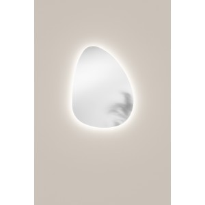 Specchio LED DROP 60x80 cm a goccia 16,5W 3000/4000K IP44 MiBYMi - foto 4