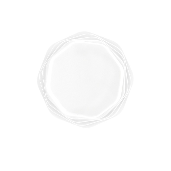Plafoniera LED 40W Daisy bianca CCT 3000-6500K Wi-Fi Ø52cm Luce Ambiente e Design