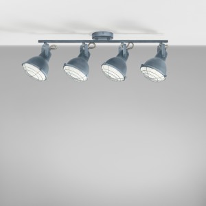 Applique da interno CUBA grigio 4 luci E14 orientabili Luce Ambiente e Design - foto 4