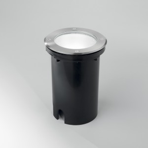 Faretto calpestabile da esterno E27 IP67 in acciaio inox rotondo Intec DRIVE - foto 2
