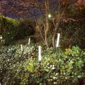 Paletto LED da esterno 3W 3000K IP65 in alluminio antracite Intec WAX - foto 2