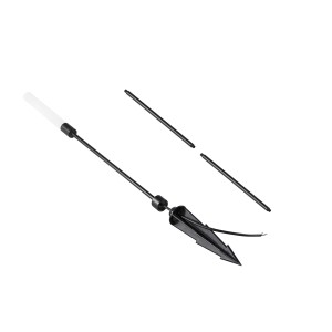 Paletto LED da esterno 3W 3000K IP65 in alluminio antracite Intec WAX - foto 4