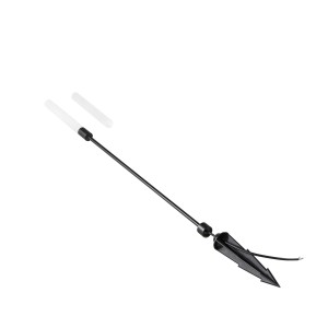 Paletto LED da esterno 3W 3000K IP65 in alluminio antracite Intec WAX - foto 6