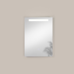Specchio LED rettangolare 50x70 cm 6W 3000/4000/6500K IP44 touch MiBYMi LINEA - foto 6