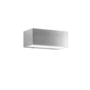 Applique da esterno LED 18W biemissione CCT 3000-4000K IP54 nichel Intec TWIN - foto 6