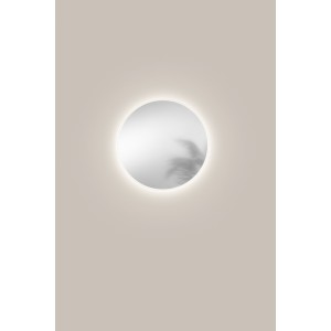 Specchio LED tondo 60 cm 14W 3000/4000/6500K touch dimmerabile IP44 MiBYMi - foto 3