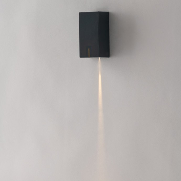 Applique da esterno LED 3W 4000K IP65 nera Intec LED-LASER