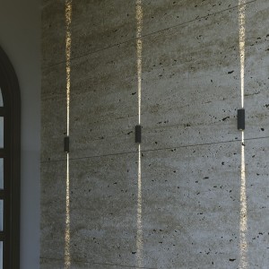 Applique da esterno LED 3W 4000K IP65 nera Intec LED-LASER - foto 2