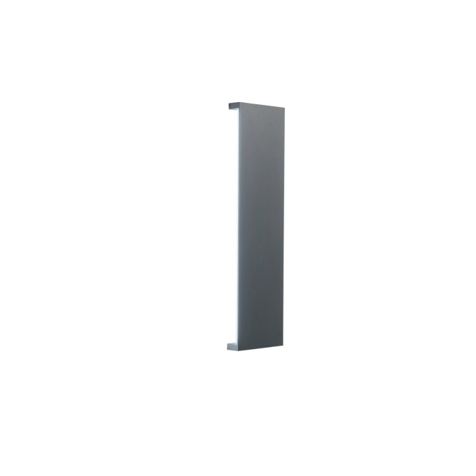 Applique da esterno LED 2x6W 4000K IP65 antracite Intec Ribbon biemissione