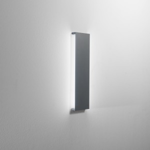 Applique da esterno LED 2x6W 4000K IP65 antracite Intec Ribbon biemissione - foto 5