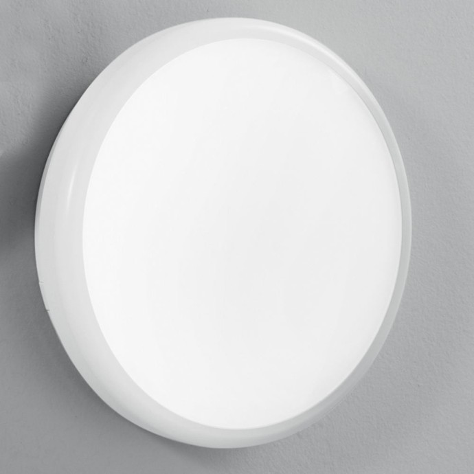 Plafoniera LED da esterno 28W 4000K IP65 con sensore di movimento Intec EVER