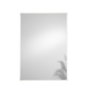 Specchio LED 100x70 cm 18W 3000/4000/6500K IP44 touch dimmerabile MiBYMi FRAME - foto 2