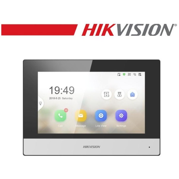 Hikvision KH6 Series IP-Based Indoor Station - DS-KH6320-WTE1