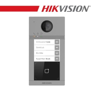 Hikvision 4 Buttons Metal Villa Door Station - DS-KV8413-WME1(C)