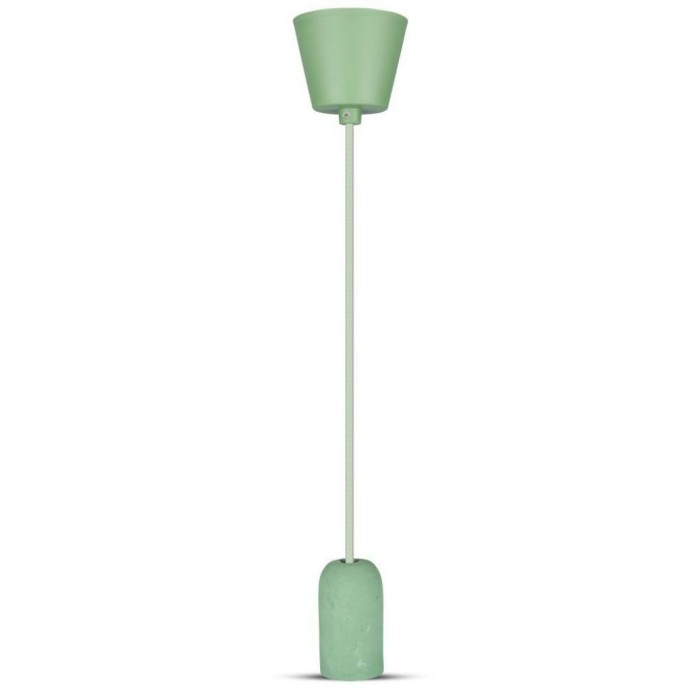 Lampadario a Sospensione in Calcestruzzo Verde E27 Max 60W IP20 V-TAC VT-7668-GN