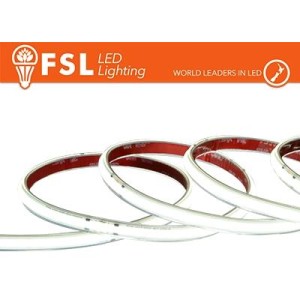 Striscia LED COB 5metri - IP65 6500K 24V 15W/m 1500lm/m CRI90